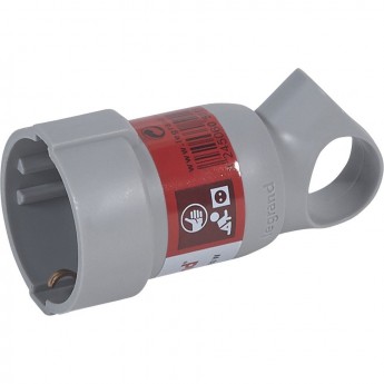 Розетка LEGRAND 2К+3 серия Элиум 16 А с кольцом пластик винтовой зажим серый Розетка LEGRAND 2К+3 серия Элиум 16 А с кольцом пластик винтовой зажим серый