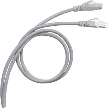 Шнур коммутационный LEGRAND RJ 45 категория 5е F/UTP PVC экранированный 1 м серый