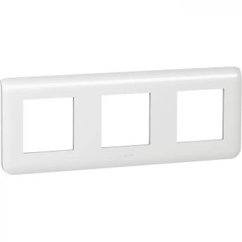 Рамка LEGRAND Mosaic 3x2 модуля горизонтальная белый