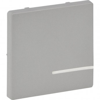 Лицевая панель LEGRAND Valena LIFE MyHome Play Zigbee для радиоприемного выключателя 1-канального с нейтралью алюминий Лицевая панель LEGRAND Valena LIFE MyHome Play Zigbee для радиоприемного выключателя 1-канального с нейтралью алюминий
