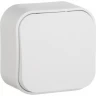 Переключатель LEGRAND Quteo на 2 направления 10 A 250 В IP 20 белый 782204