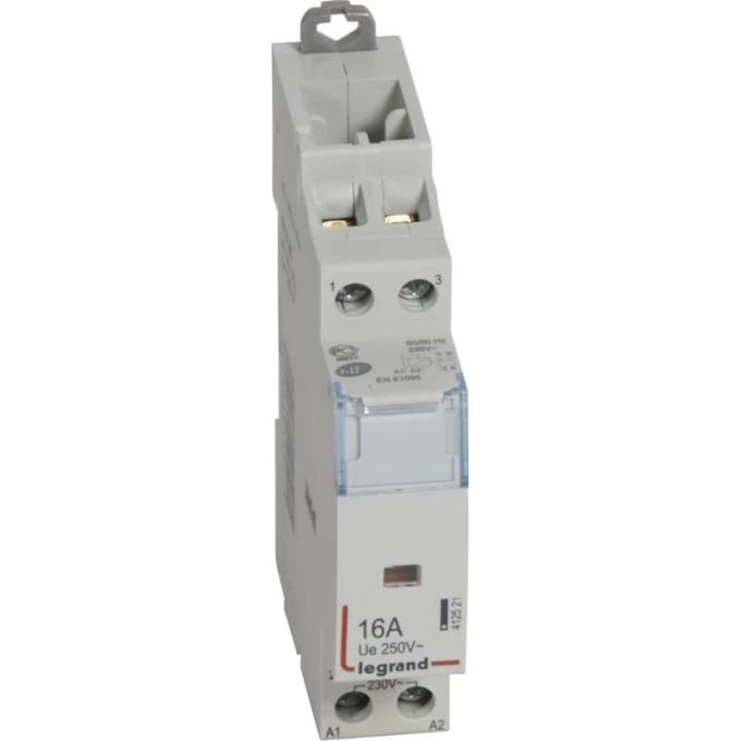 Контактор LEGRAND CX³ 2П 250В с катушкой 230В 16A 1 Н.О+1 Н.З. 1 модуль 412521 Контактор LEGRAND CX³ 2П 250В с катушкой 230В 16A 1 Н.О+1 Н.З. 1 модуль 412521