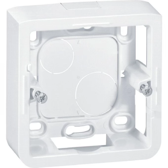 Коробка накладная LEGRAND Mosaic 2 модуля. высота 30мм, белый 80280 Коробка накладная LEGRAND Mosaic 2 модуля. высота 30мм, белый 80280