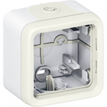 Монтажная коробка 1 пост LEGRAND Plexo(мембр. сальники), IP55, белый Монтажная коробка 1 пост LEGRAND Plexo(мембр. сальники), IP55, белый