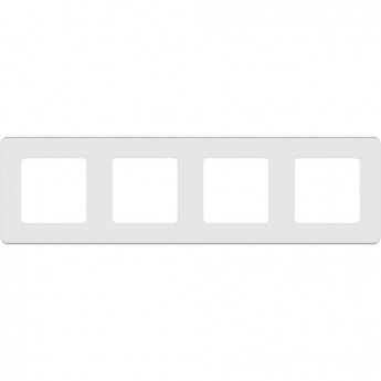 Рамка LEGRAND INSPIRIA 4 поста белый