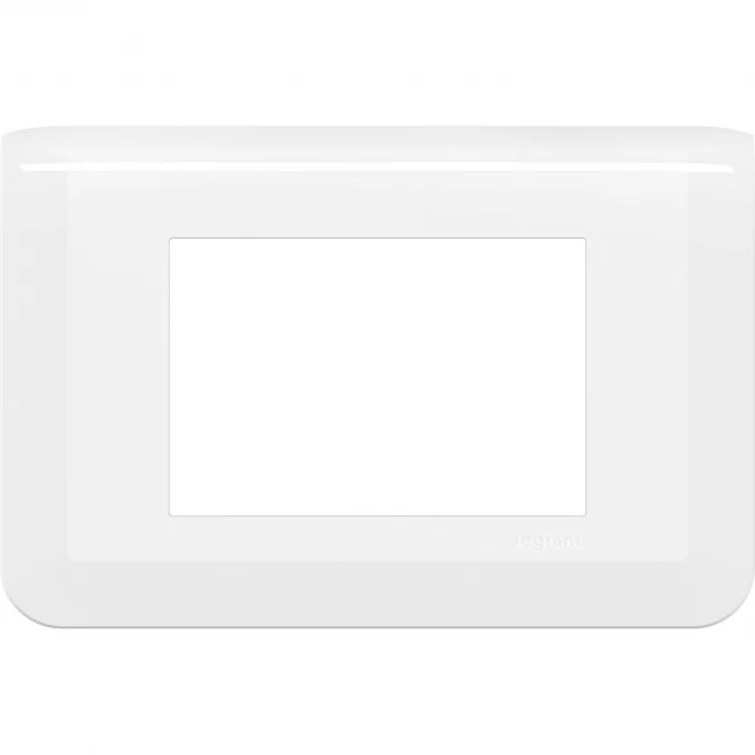 Рамка LEGRAND MOSAIC 3 модуля - белая 078803L