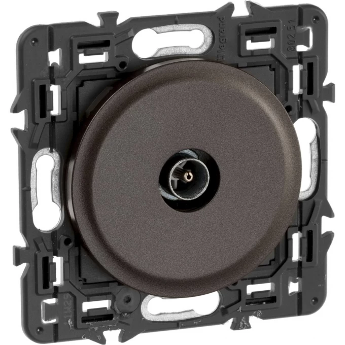 Розетка LEGRAND Celiane TV проходная графит SET-1-067386-02 Розетка LEGRAND Celiane TV проходная графит SET-1-067386-02
