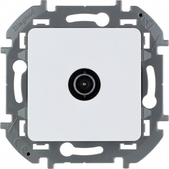 Розетка TV LEGRAND INSPIRIA «ЗВЕЗДА» 2 дБ 0 2400 мГц белый