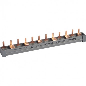 Шина-гребёнка LEGRAND 3x(1P+1N), на 12 мод., 63 А, с заглушками Шина-гребёнка LEGRAND 3x(1P+1N), на 12 мод., 63 А, с заглушками